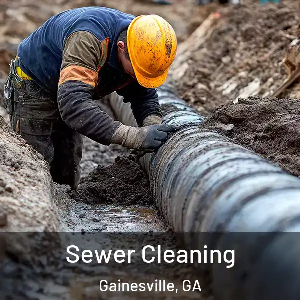  Sewer Cleaning Gainesville, GA
