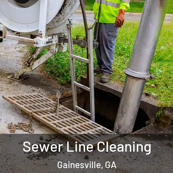  Sewer Line Cleaning Gainesville, GA