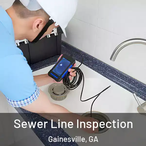  Sewer Line Inspection Gainesville, GA