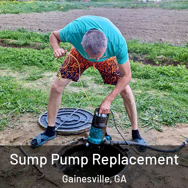  Sump Pump Replacement Gainesville, GA